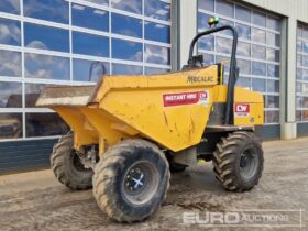 2018 Mecalac TA9 Site Dumpers For Auction: Leeds, GB, 31st July & 1st, 2nd, 3rd August 2024