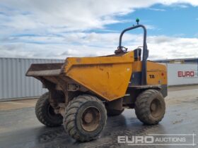 2014 Terex TA9 Site Dumpers For Auction: Leeds, GB, 31st July & 1st, 2nd, 3rd August 2024