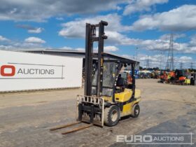 2012 Yale GDP35VX Forklifts For Auction: Leeds, GB, 31st July & 1st, 2nd, 3rd August 2024