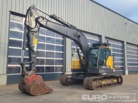 2018 Volvo ECR235EL 20 Ton+ Excavators For Auction: Leeds, GB, 31st July & 1st, 2nd, 3rd August 2024