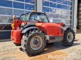 2016 Manitou MT732 Telehandlers For Auction: Leeds, GB, 31st July & 1st, 2nd, 3rd August 2024