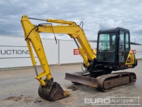 Hyundai R60-7E 6 Ton+ Excavators For Auction: Leeds, GB, 31st July & 1st, 2nd, 3rd August 2024