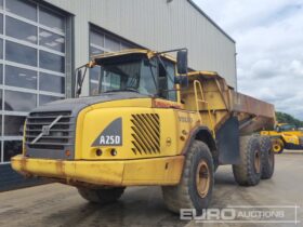 Volvo A25D Articulated Dumptrucks For Auction: Leeds, GB, 31st July & 1st, 2nd, 3rd August 2024