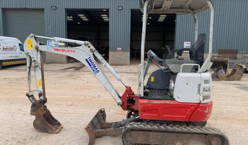 2017 Takeuchi TB 215 R full