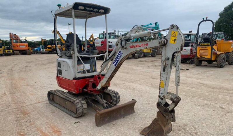 2017 Takeuchi TB 215 R full