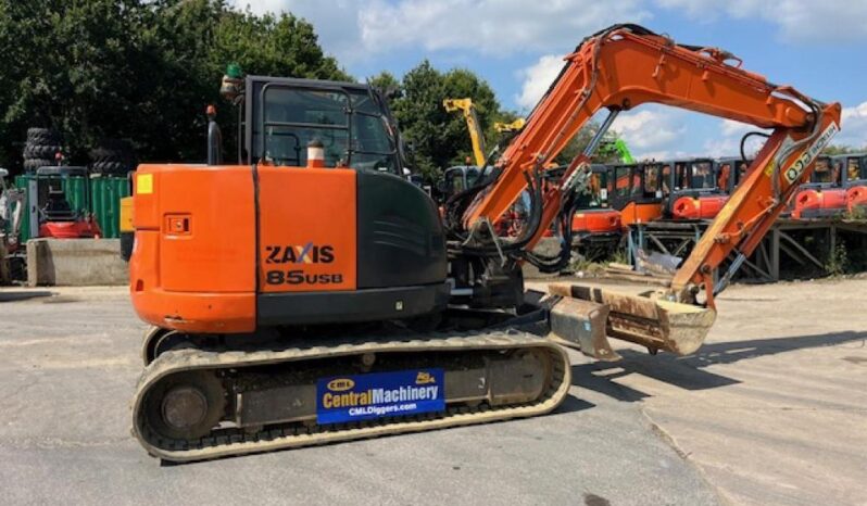 2018 Hitachi ZX85USB-5A Excavator 4 Ton  to 9 Ton for Sale full