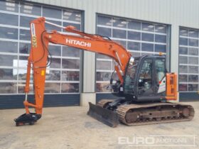 2021 Hitachi ZX135USBL-6 10 Ton+ Excavators For Auction: Leeds, GB, 31st July & 1st, 2nd, 3rd August 2024