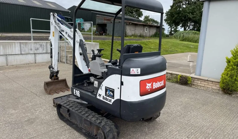 Bobcat E16 Minidigger