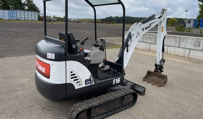 Bobcat E16 Minidigger full