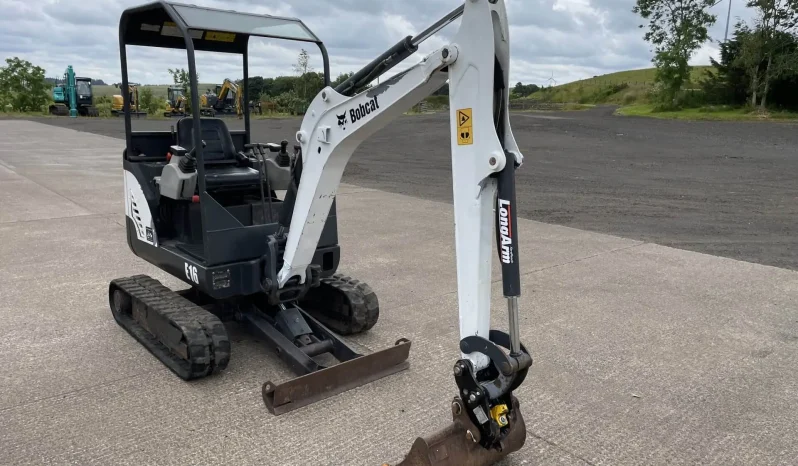 Bobcat E16 Minidigger full