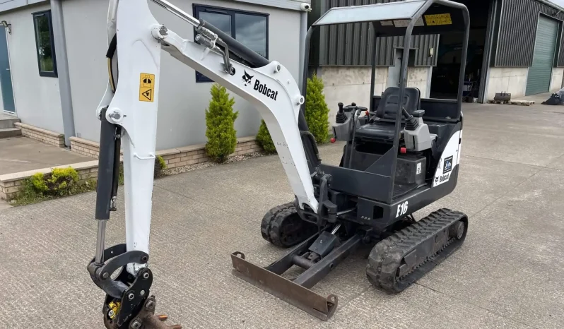 Bobcat E16 Minidigger full