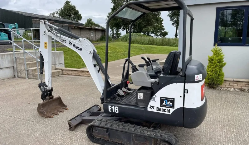 Bobcat E16 Minidigger full