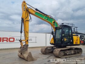 2017 JCB JS131LC 10 Ton+ Excavators For Auction: Leeds, GB, 31st July & 1st, 2nd, 3rd August 2024