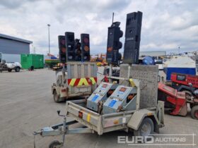 Pike 2 Traffic Light System, Single Trailer, Ramp Plant Trailers For Auction: Leeds, GB, 31st July & 1st, 2nd, 3rd August 2024