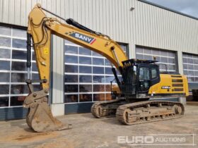2021 Sany SY305C LC 20 Ton+ Excavators For Auction: Leeds, GB, 31st July & 1st, 2nd, 3rd August 2024