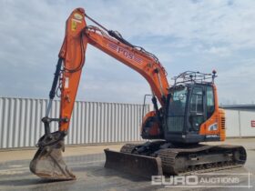 2019 Doosan DX140LCR-5 10 Ton+ Excavators For Auction: Leeds, GB, 31st July & 1st, 2nd, 3rd August 2024