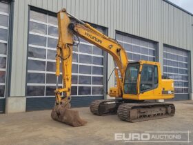 Hyundai Robex R140LC-7 10 Ton+ Excavators For Auction: Leeds, GB, 31st July & 1st, 2nd, 3rd August 2024