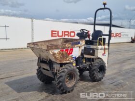 Terex 1 Ton Site Dumpers For Auction: Leeds, GB, 31st July & 1st, 2nd, 3rd August 2024