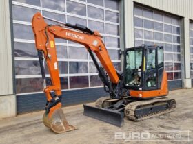 2022 Hitachi ZX65USB-6 CLP 6 Ton+ Excavators For Auction: Leeds, GB, 31st July & 1st, 2nd, 3rd August 2024