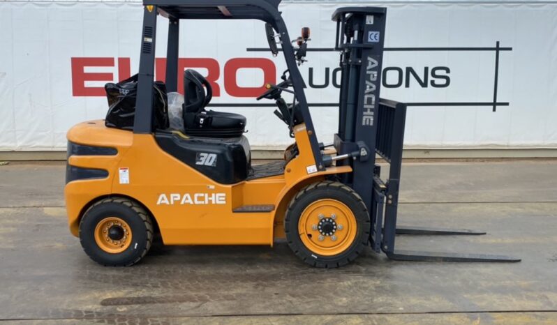 Unused 2024 Apache HH30Z Forklifts For Auction: Dromore – 30th & 31st August 2024 @ 9:00am For Auction on 2024-08-31 full