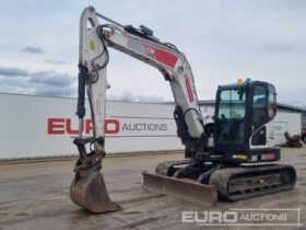 2018 Bobcat E85 6 Ton+ Excavators For Auction: Leeds, GB, 31st July & 1st, 2nd, 3rd August 2024