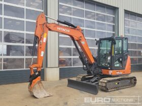 2022 Hitachi ZX65USB-6 CLP 6 Ton+ Excavators For Auction: Leeds, GB, 31st July & 1st, 2nd, 3rd August 2024