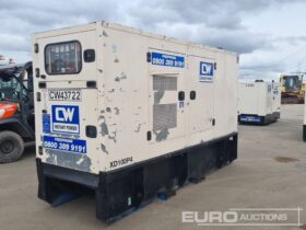 2016 FG Wilson XD100P4 Generators For Auction: Leeds, GB, 31st July & 1st, 2nd, 3rd August 2024