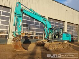 2017 Kobelco SK210LC-10 20 Ton+ Excavators For Auction: Leeds, GB, 31st July & 1st, 2nd, 3rd August 2024