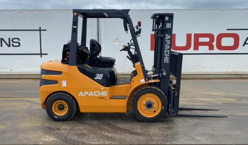 Unused 2024 Apache HH30Z Forklifts For Auction: Dromore – 30th & 31st August 2024 @ 9:00am For Auction on 2024-08-31 full