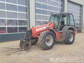 Manitou MLA628T Telehandlers For Auction: Leeds, GB, 31st July & 1st, 2nd, 3rd August 2024