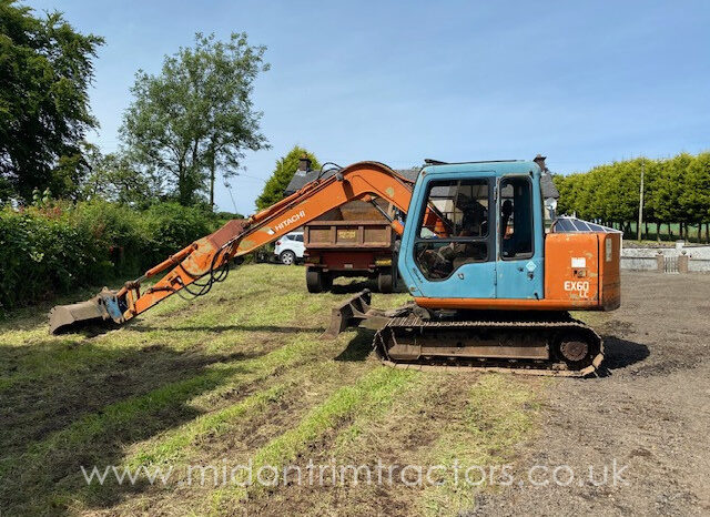 1997 Hitachi EX 60-3 L/C Excavator