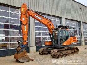 2017 Doosan DX140LC-5 10 Ton+ Excavators For Auction: Leeds, GB, 31st July & 1st, 2nd, 3rd August 2024