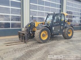 2014 CAT TH407C Telehandlers For Auction: Leeds, GB, 31st July & 1st, 2nd, 3rd August 2024