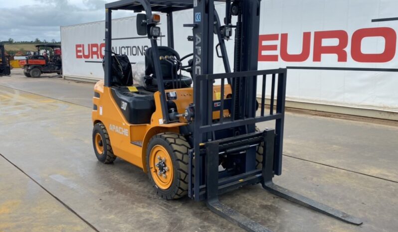 Unused 2024 Apache HH30Z Forklifts For Auction: Dromore – 30th & 31st August 2024 @ 9:00am For Auction on 2024-08-31 full