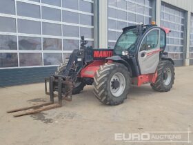 2019 Manitou MLT741-140V+ Telehandlers For Auction: Leeds, GB, 31st July & 1st, 2nd, 3rd August 2024