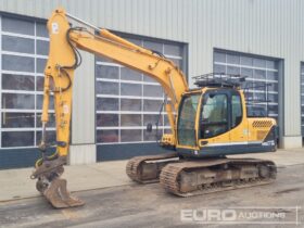 Hyundai R140LC-9A 10 Ton+ Excavators For Auction: Leeds, GB, 31st July & 1st, 2nd, 3rd August 2024