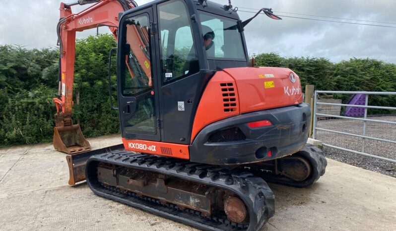 2019 Kubota KX080-4 full