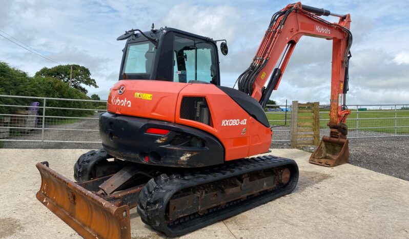 2019 Kubota KX080-4 full