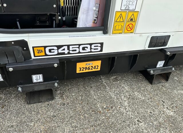 NEW YEAR 2024 JCB G45QS 45 kva Rental Spec (Due in soon) full