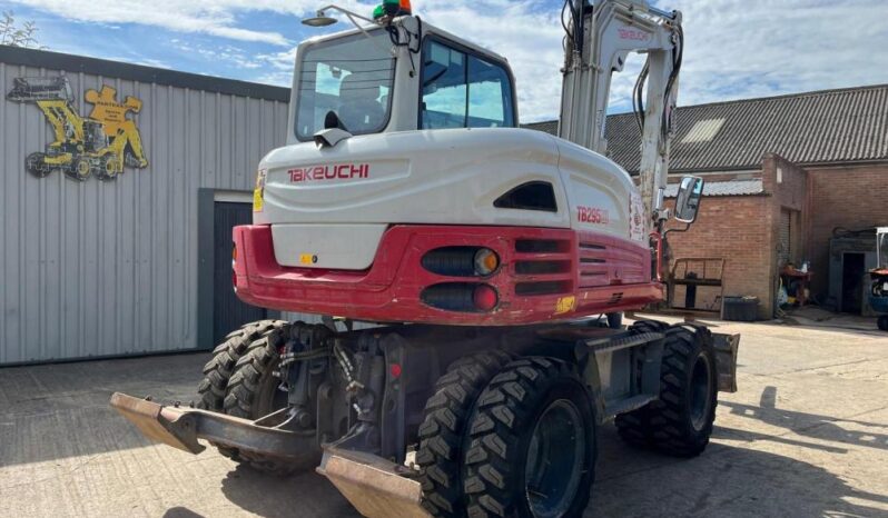 2016 Takeuchi TB295W Wheeled Excavators for Sale full