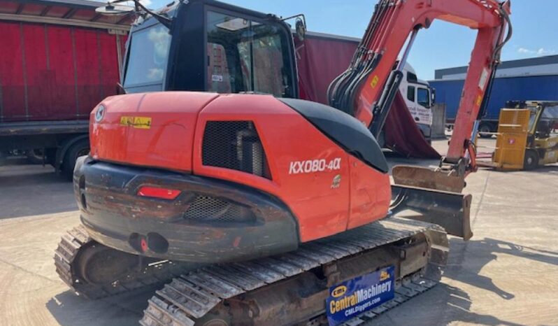 2018 Kubota KX080-4 Excavator 4 Ton  to 9 Ton for Sale full