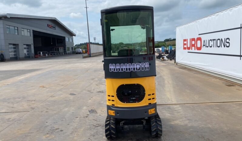 Unused 2024 Mammoth MP12 PRO Mini Excavators For Auction: Dromore – 30th & 31st August 2024 @ 9:00am For Auction on 2024-08-31 full