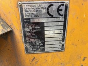 2011 Thwaites 3000 Dumper 1Ton  to 3 Ton for Sale full