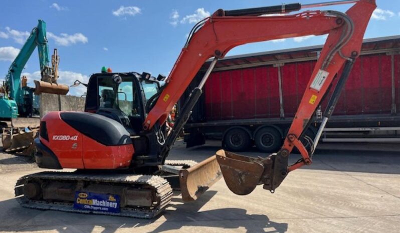 2018 Kubota KX080-4 Excavator 4 Ton  to 9 Ton for Sale full