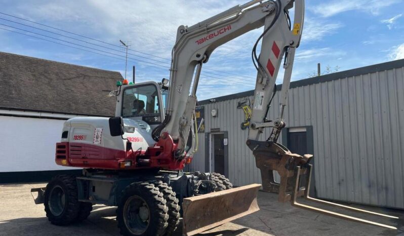 2016 Takeuchi TB295W Wheeled Excavators for Sale full