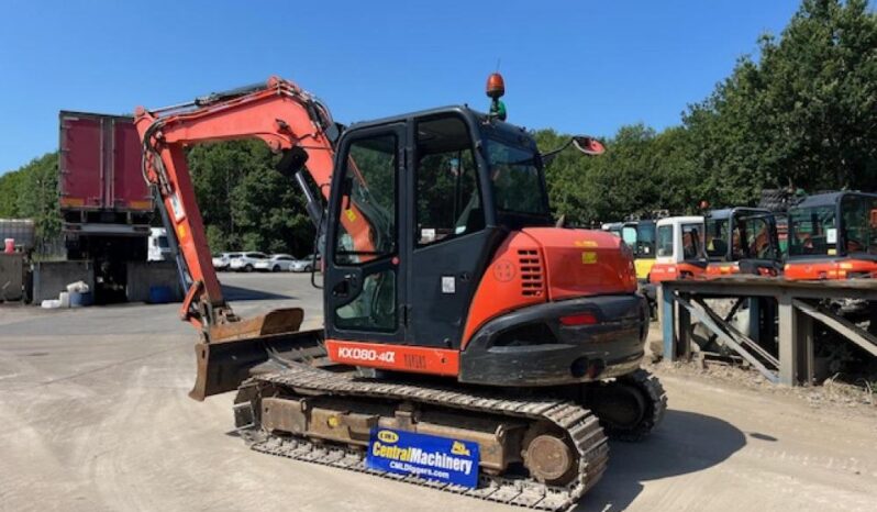 2018 Kubota KX080-4 Excavator 4 Ton  to 9 Ton for Sale full