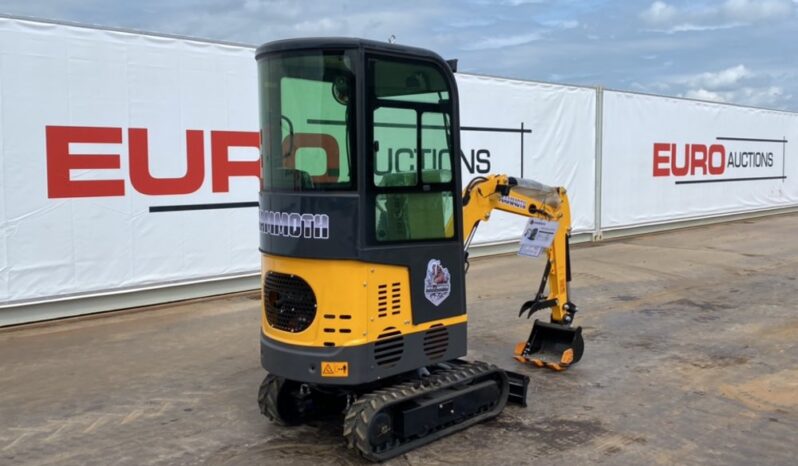 Unused 2024 Mammoth MP12 PRO Mini Excavators For Auction: Dromore – 30th & 31st August 2024 @ 9:00am For Auction on 2024-08-31 full