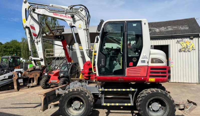 2016 Takeuchi TB295W Wheeled Excavators for Sale full