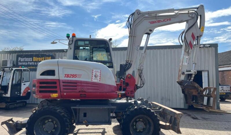 2016 Takeuchi TB295W Wheeled Excavators for Sale