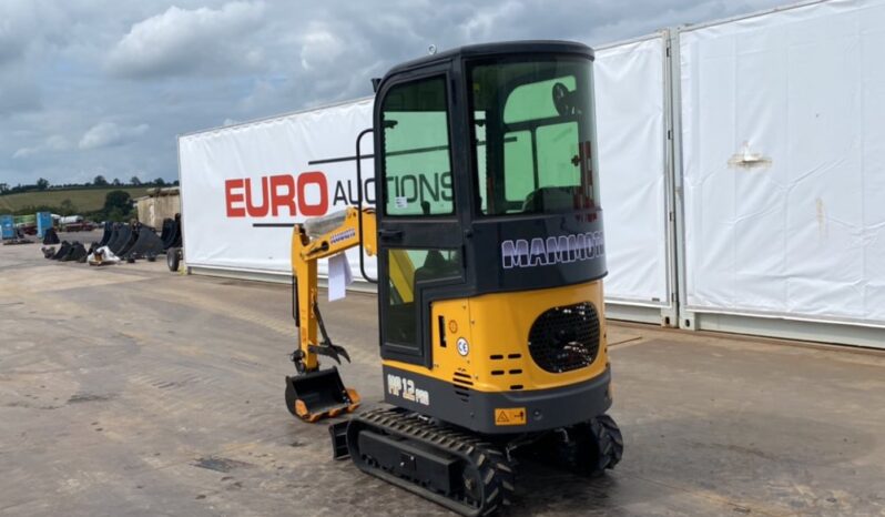 Unused 2024 Mammoth MP12 PRO Mini Excavators For Auction: Dromore – 30th & 31st August 2024 @ 9:00am For Auction on 2024-08-31 full